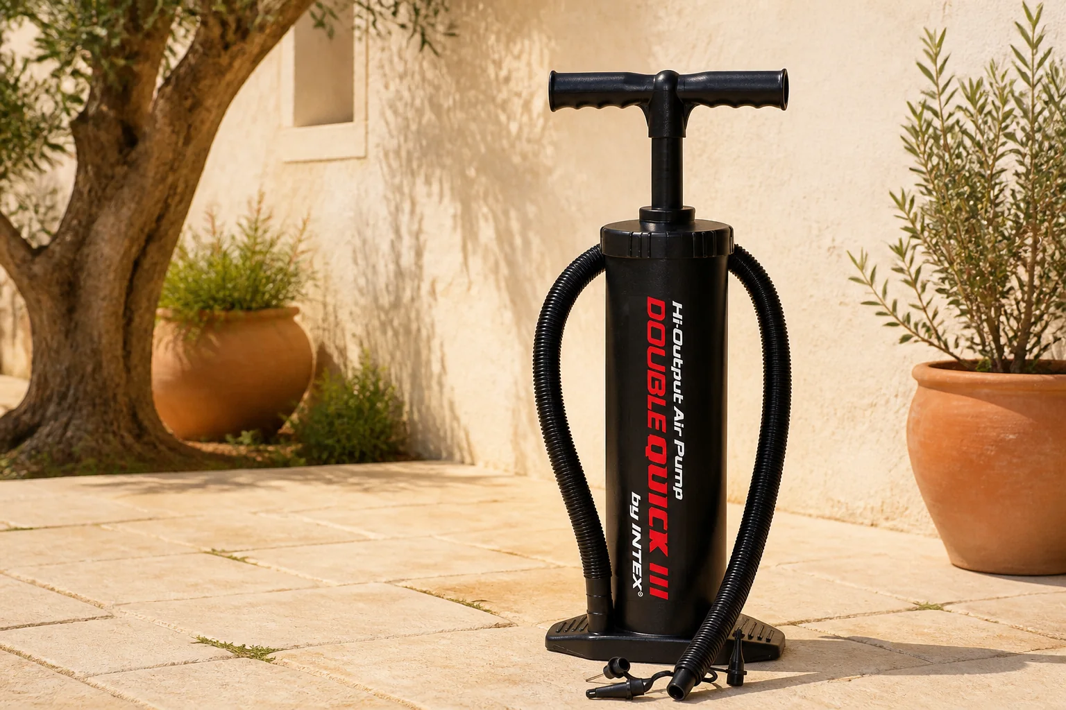 Sfeerfoto van Intex Handpomp Double Quick 37Cm