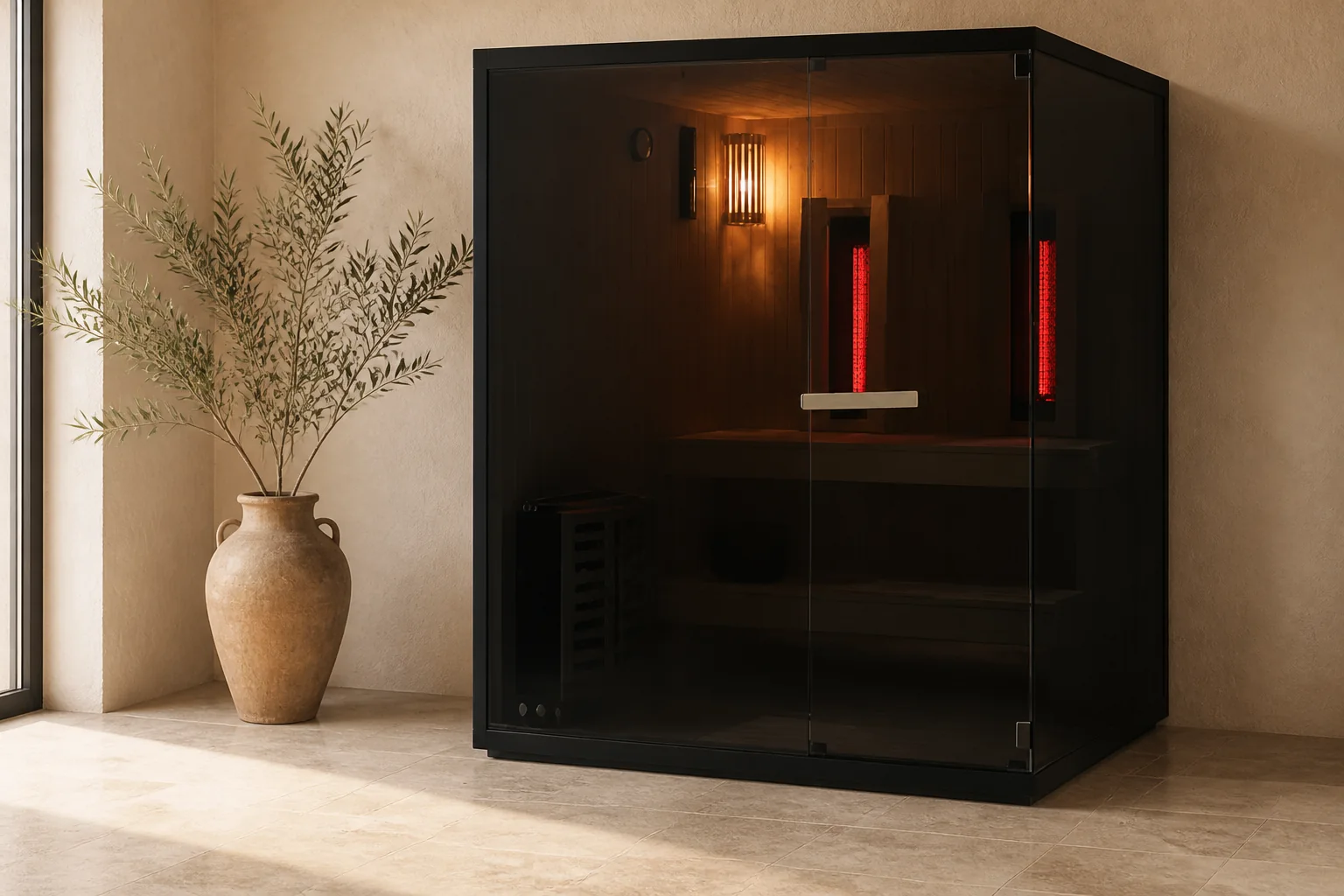 Sfeerfoto van Fonteyn | Finn 3 Hoek Combi Sauna