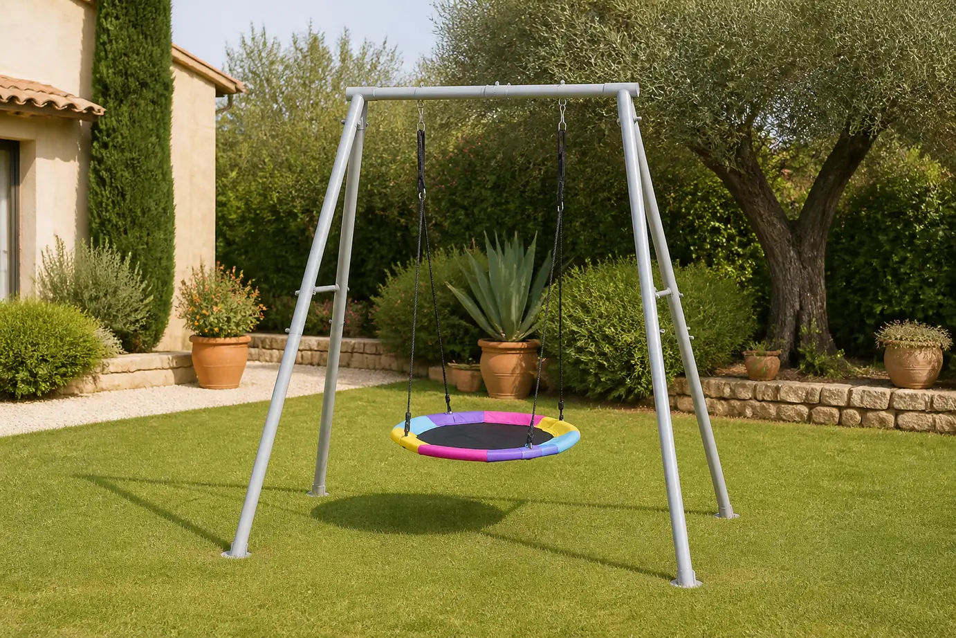 Sfeerfoto van Intex Schommel one feature saucer swing set I