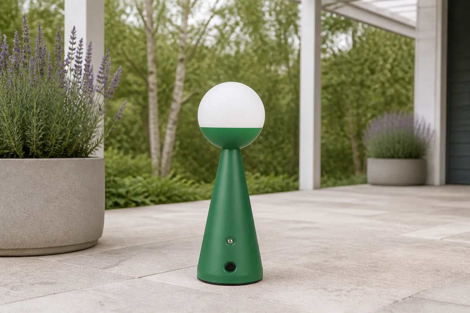 Sfeerfoto van Zuiver tafellamp Bello groen
