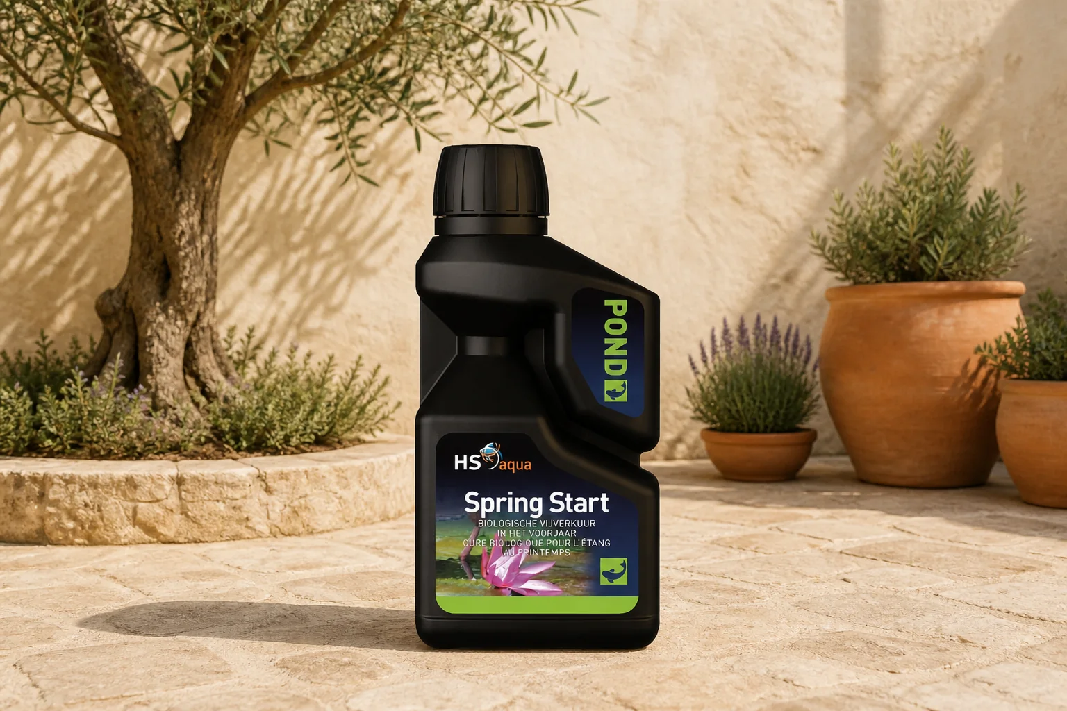 Sfeerfoto van Smulders Hs aqua pond spring start 250 ml
