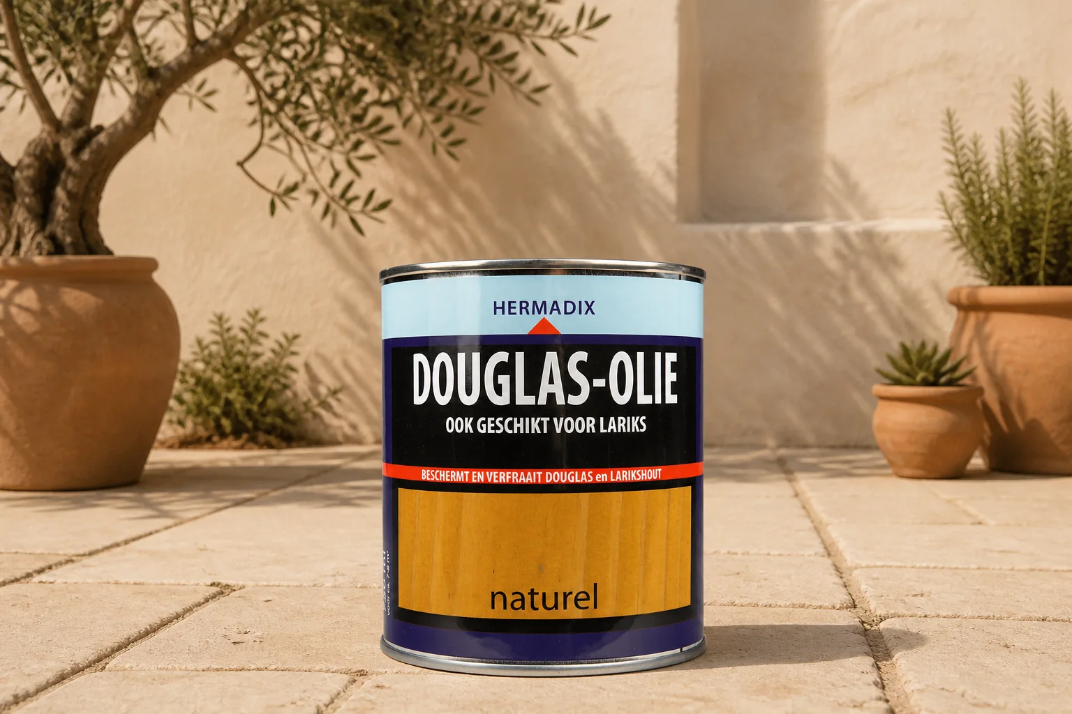 Sfeerfoto van Hermadix Douglas Olie Naturel 750 ml