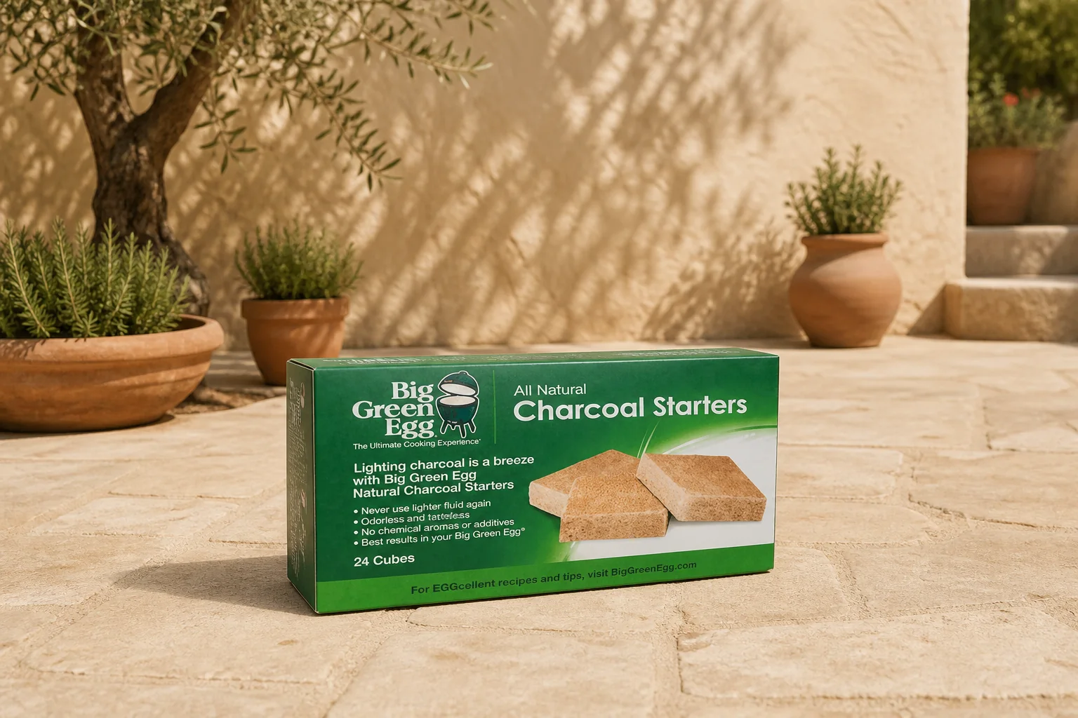 Sfeerfoto van Big green egg Charcoal Starters