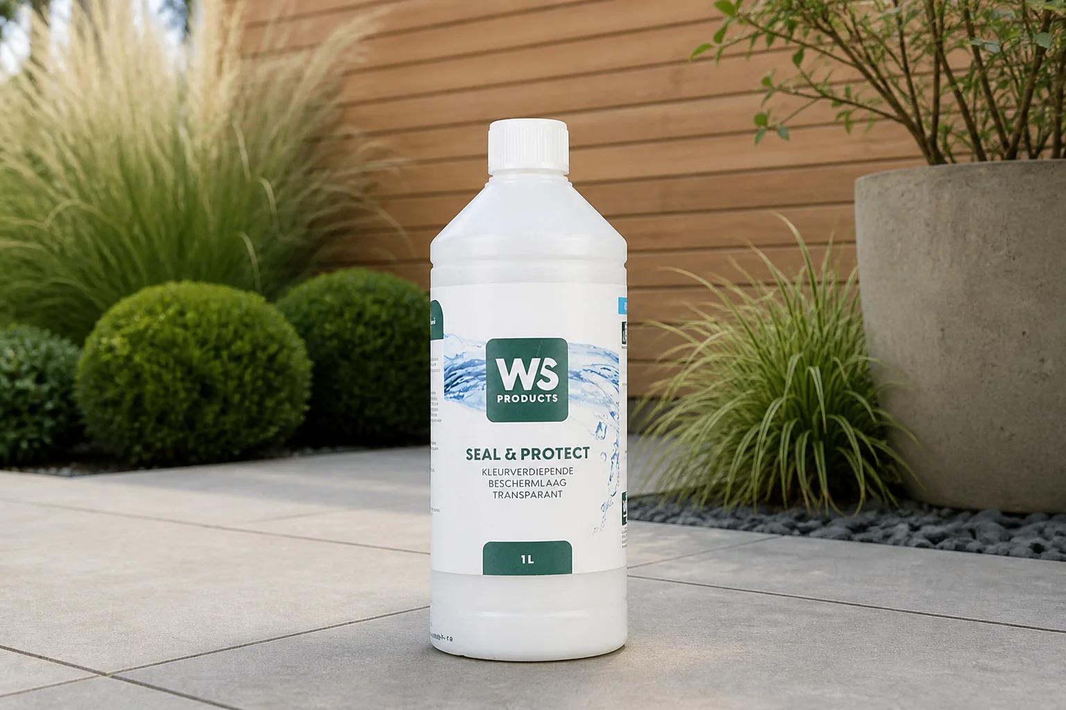 Sfeerfoto van Hortus Ws seal en protect 1ltr. WS Tuinproducten