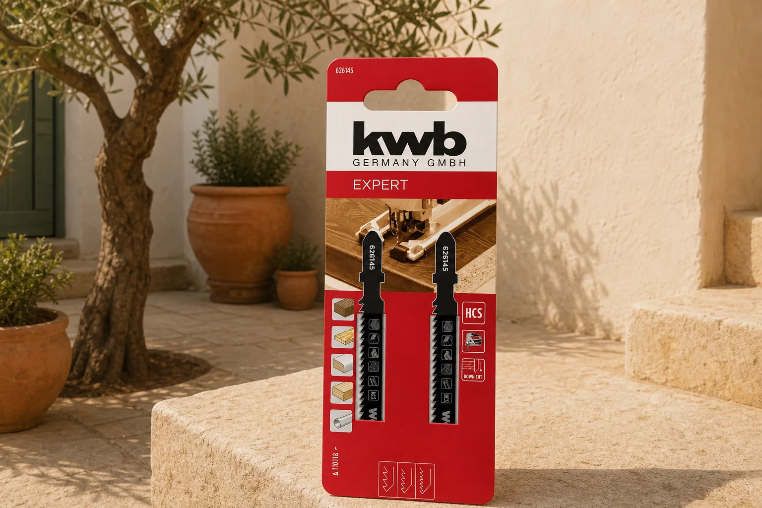 Sfeerfoto van Kwb Decoupeerzaagblad fijn hout 2st II