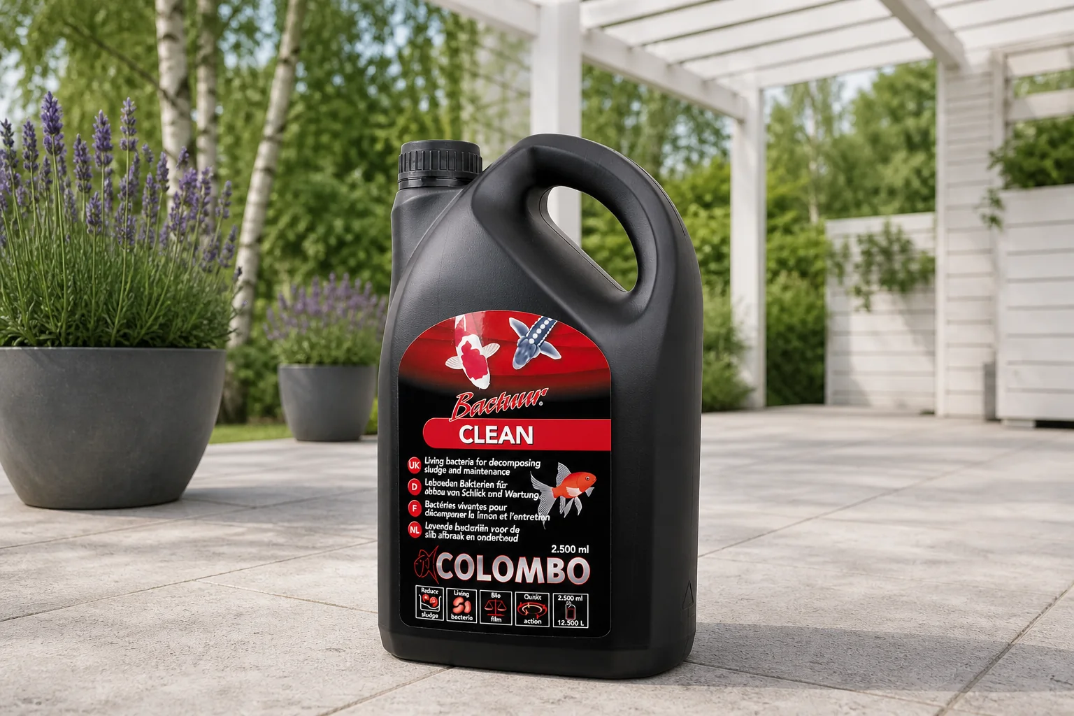 Sfeerfoto van Colombo Bactuur Clean 2500 Ml vijver