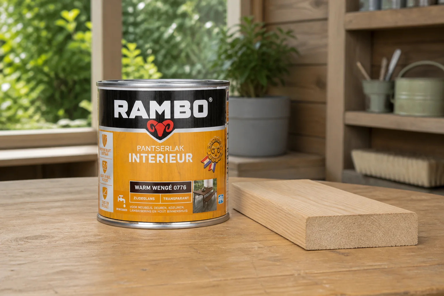 Sfeerfoto van Rambo Pantserlak interieur zg 776 0,25l