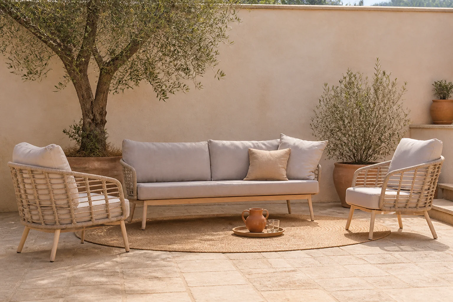 Sfeerfoto van Taste by 4 Seasons | Puglia Loungeset | Latte