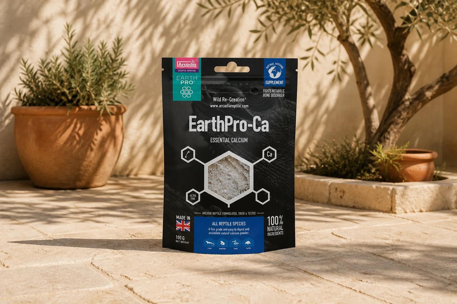 Sfeerfoto van Aquadistri Arcadia earth pro ca 100 gram Arcadia