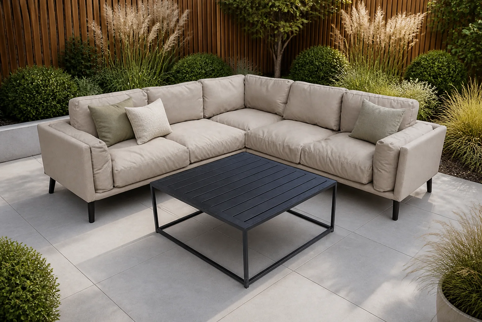 Sfeerfoto van Fonteyn | Loungeset Easy | Taupe