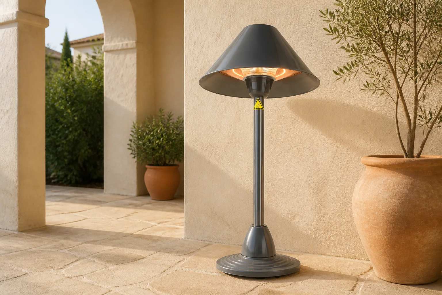 Sfeerfoto van Eurom heater PD1500 – Grijs