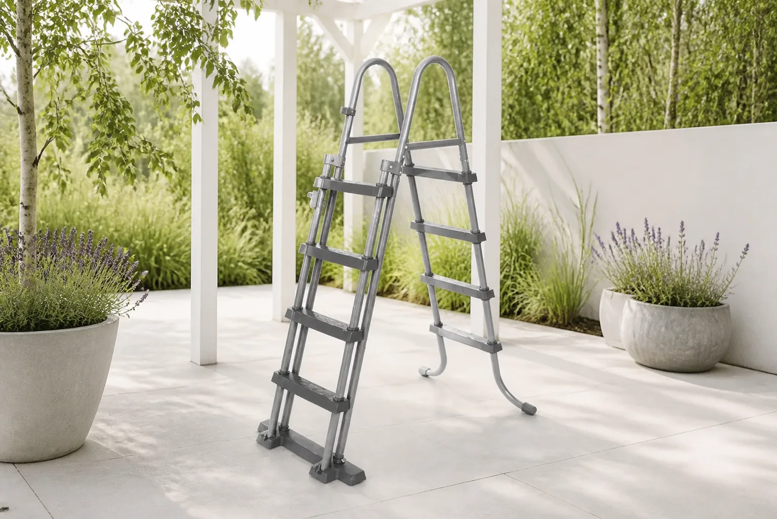 Sfeerfoto van Bestway | Zwembadtrap Flowclear 122 cm