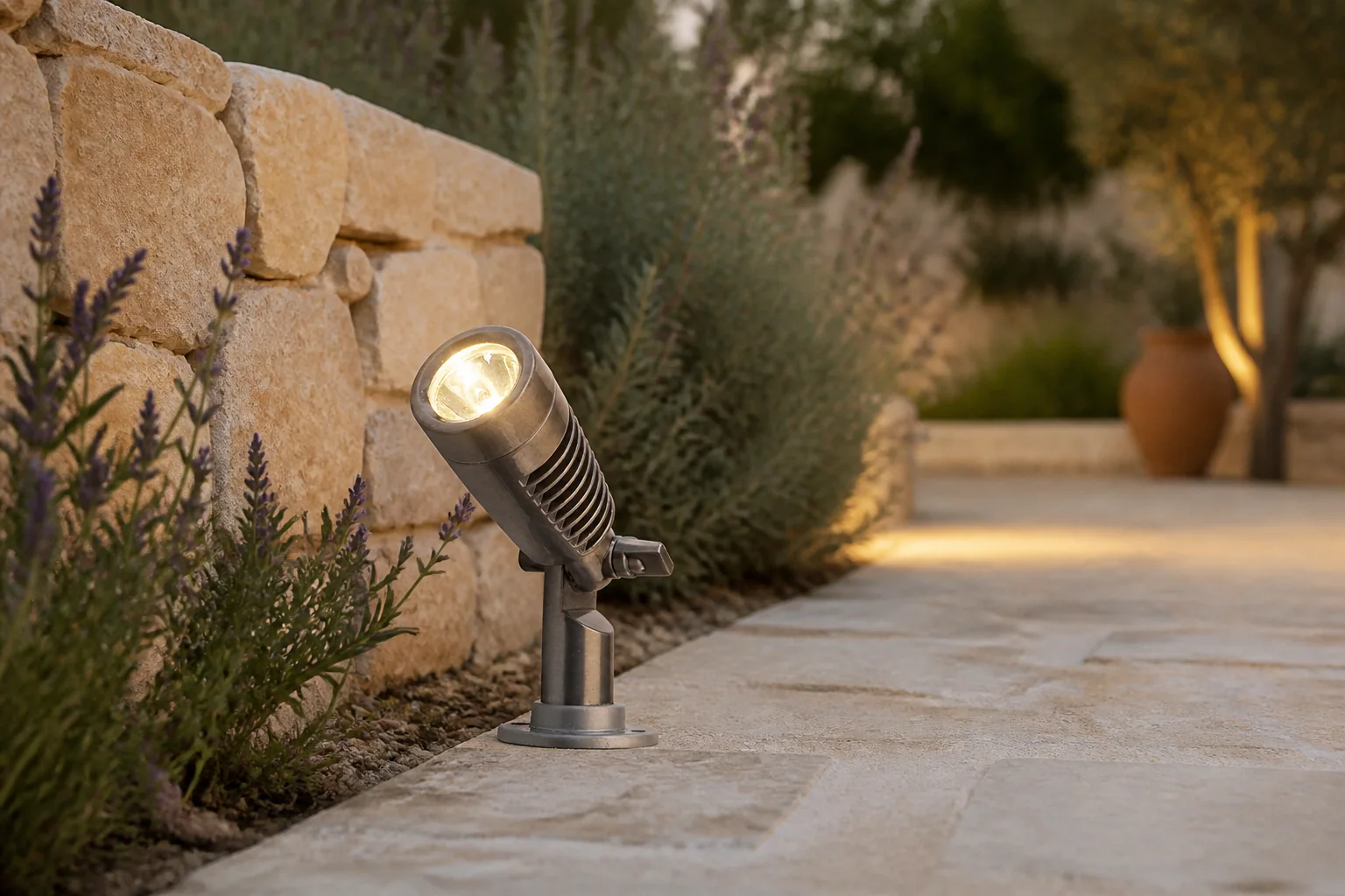 Sfeerfoto van Garden lights Buiten verlichting Minus – grijs