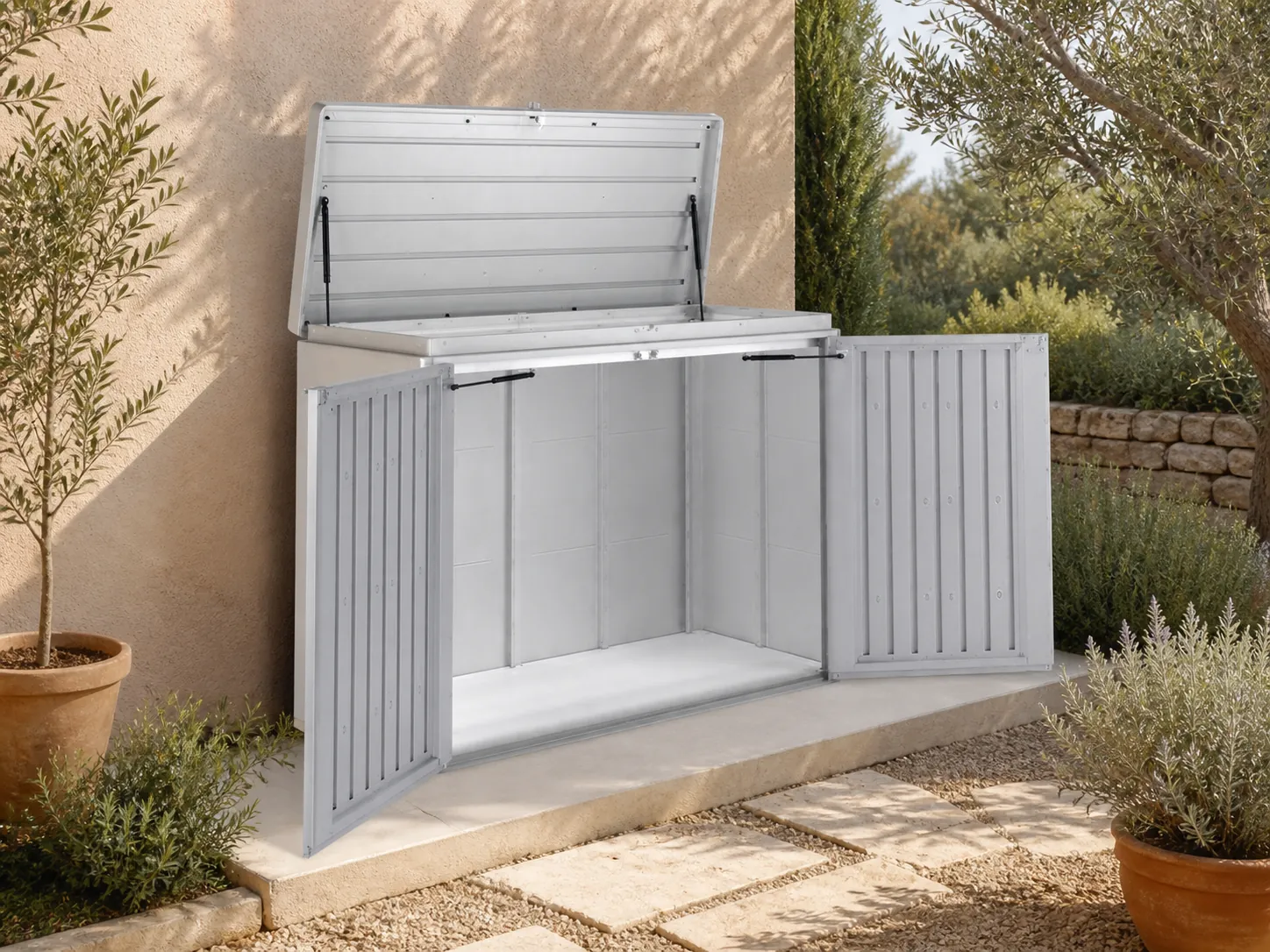 Sfeerfoto van Biohort Tuinhuis HighBoard