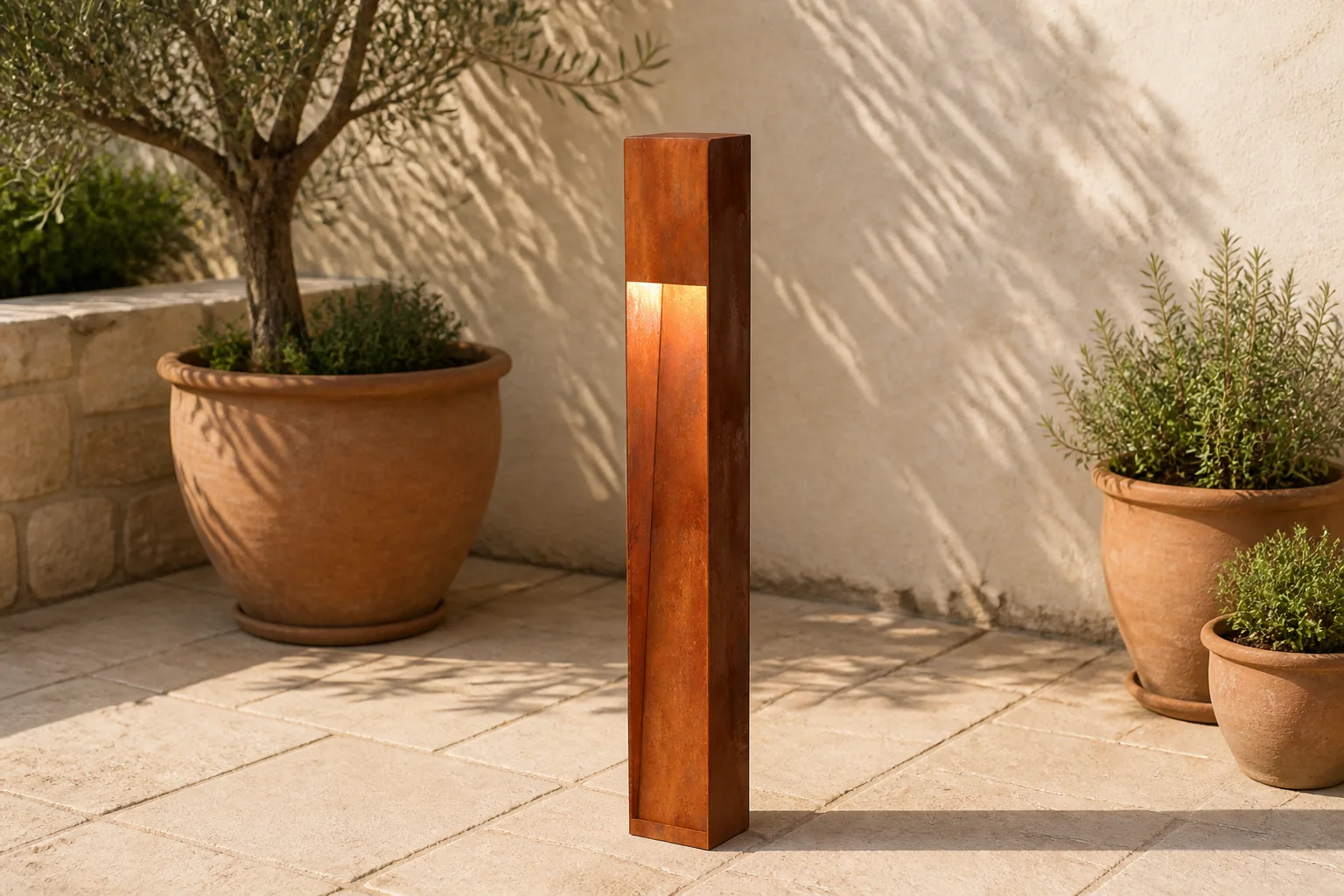 Sfeerfoto van Geroba Lampen 100 x 100 x 600 mm