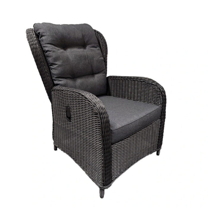 Own Gardolo Dining Tuinstoel Verstelbaar Charcoal – grijs