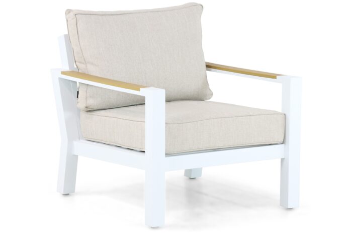 Lifestyle Garden Furniture Bilbao lounge tuinstoel – Wit