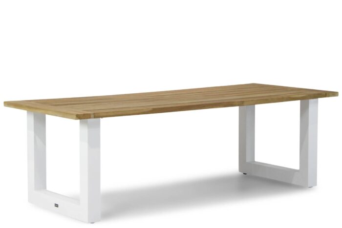 Lifestyle Garden Furniture Talai dining tuintafel wit 240 x 100 cm