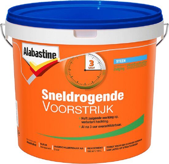 Alabastine Voorstrijk Sneldrogend 10L