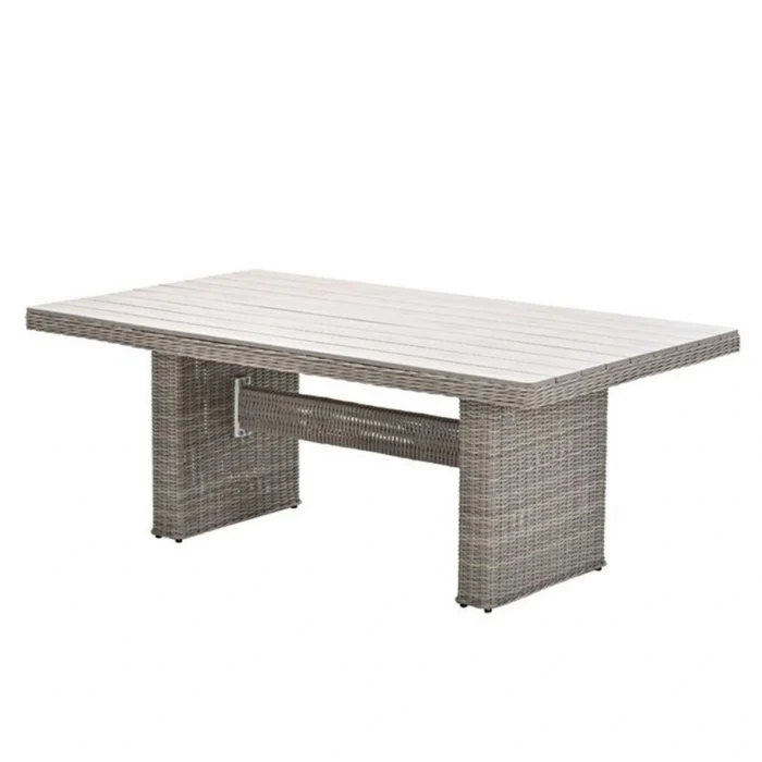 Garden impressions Tennessee Tuintafel Vintage Willow 180x100 cm - bruin;grijs