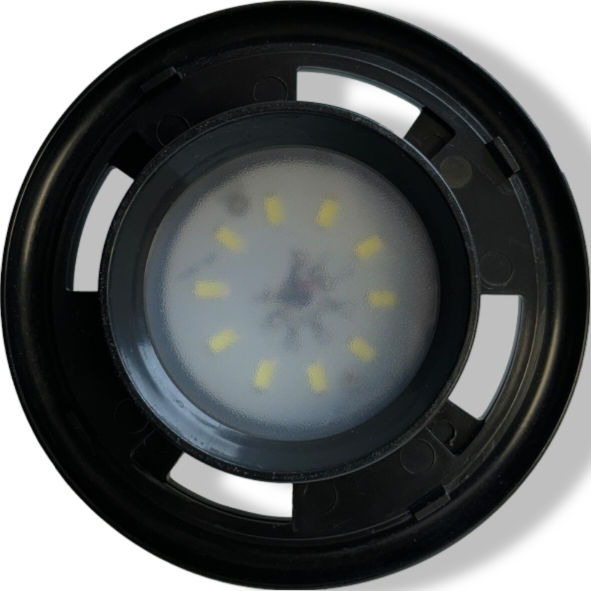Aquadistri Led 7 w-10 cm z wart BioArt – zwart