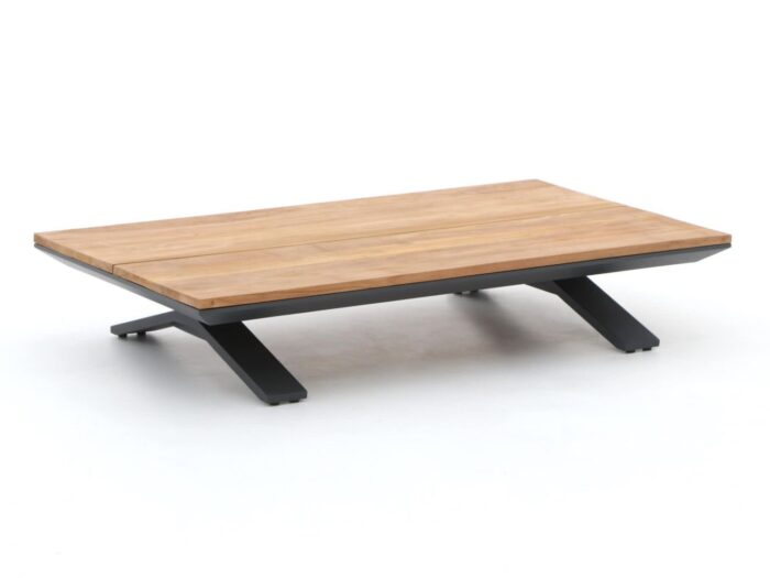SUNS Stockholm lounge tuintafel 140x80x26cm Laagste prijsgarantie! – Bruin