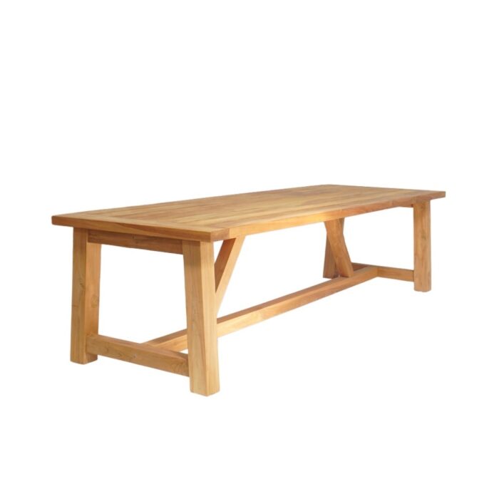 BUITEN living Alba dining tuintafel 8 personen | teakhout | Natural Teak | 300cm