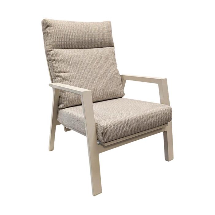 Buitengewoon de boet Scanno Lounge tuinstoel Latte