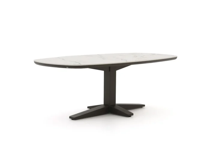 Apple Bee Zanzibar Deens Ovaal dining tuintafel 220x110x77cm - Taupe