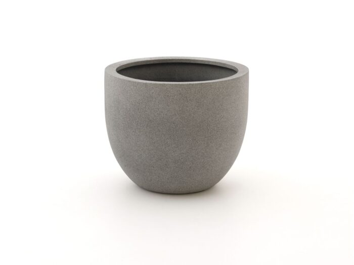 Luca Lifestyle Grigio New Egg Pot bloempot L ø55cm (h:46cm) Laagste prijsgarantie! – Taupe