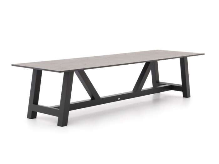 Bellagio tuinmeubelen Bellagio Bresimo dining tuintafel 317x100cm Laagste prijsgarantie! – Grijs