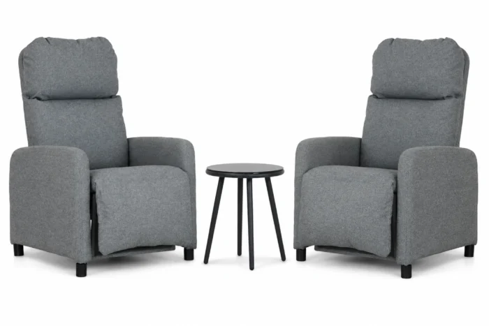 Lifestyle Garden Furniture Real bistro tuinset 3-delig verstelbaar - Transparant