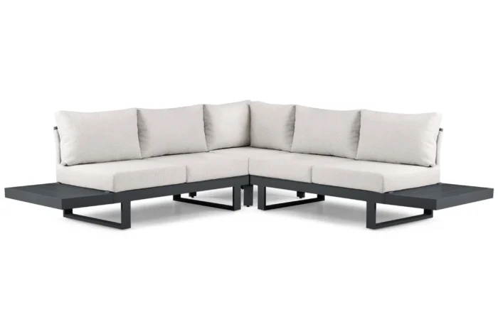 Lifestyle Garden Furniture Lorenzo hoek loungeset 5-delig - Grijs-antraciet