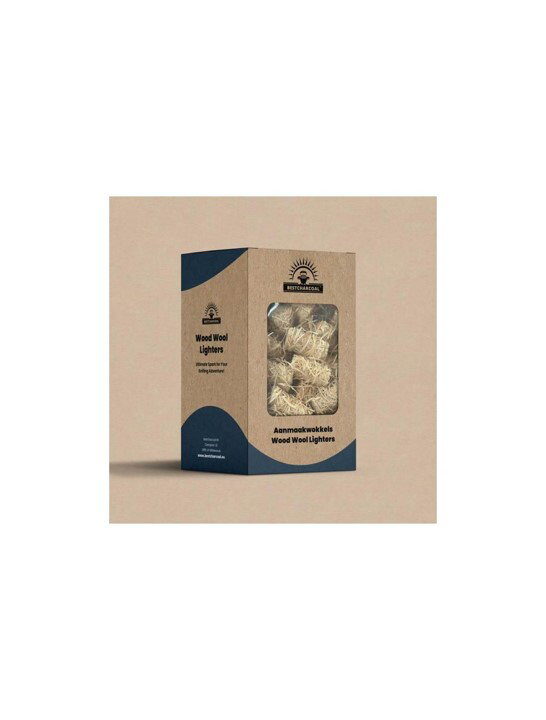 Hortus Aanmaakwokkels 1kg Bestcharcoal