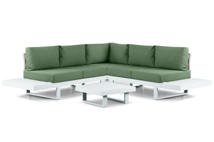 Lifestyle Garden Furniture Lorenzo hoek loungeset 6-delig – Wit