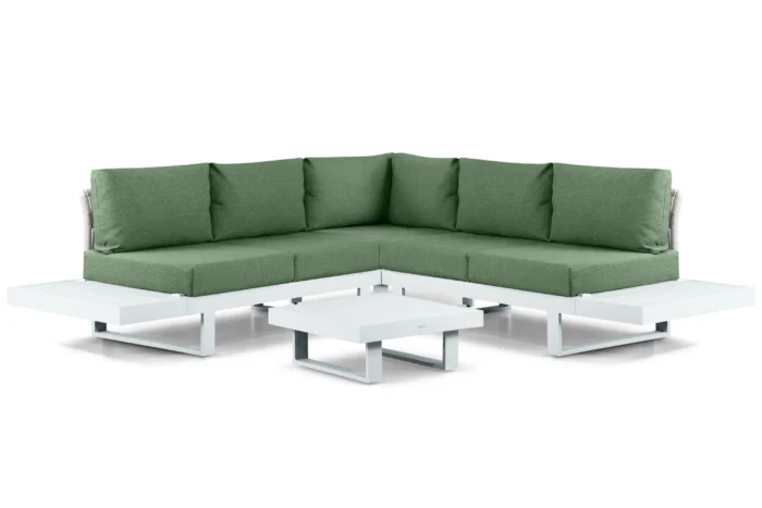 Lifestyle Garden Furniture Lorenzo hoek loungeset 6-delig - Wit