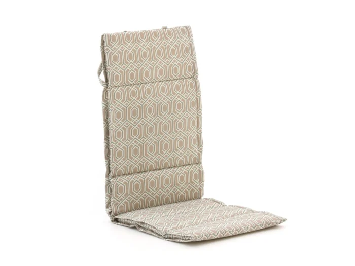 Madison Fiber tuinkussen hoog 125x50cm - Taupe