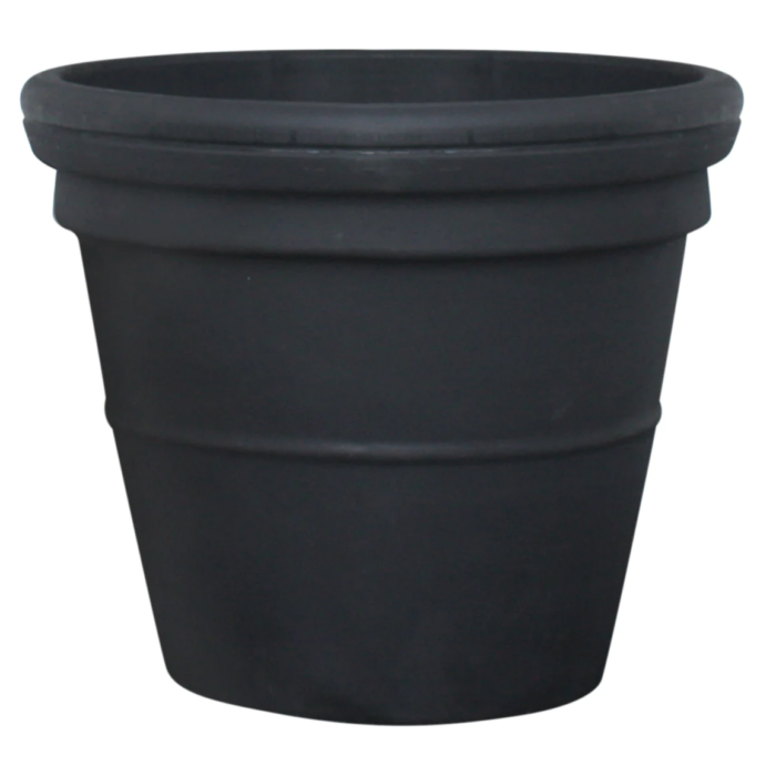 Prestige Ronde 180L zwarte plantenbak bloempot – zwart