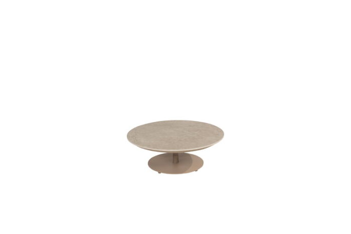 4so Boaz coffee tafel latte dia. 80 cm – bruin