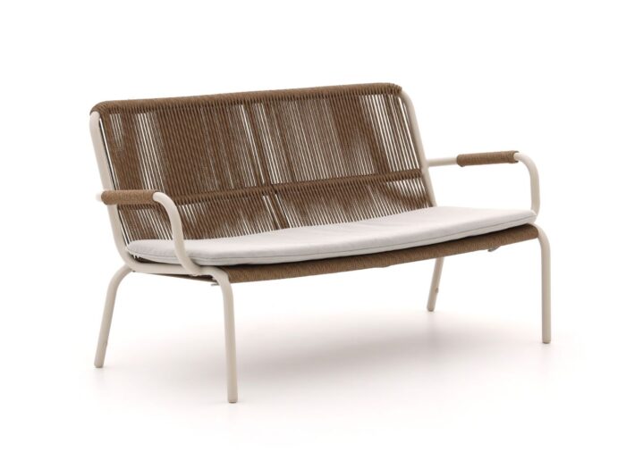 Bellagio tuinmeubelen Bellagio Caronia lounge tuinbank 2-zits 150cm stapelbaar Laagste prijsgarantie! – Taupe