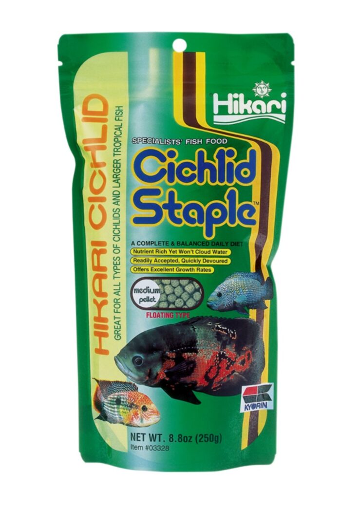 Hikari Cichlid Staple Medium 250 Gr vissenvoer – Zie Foto
