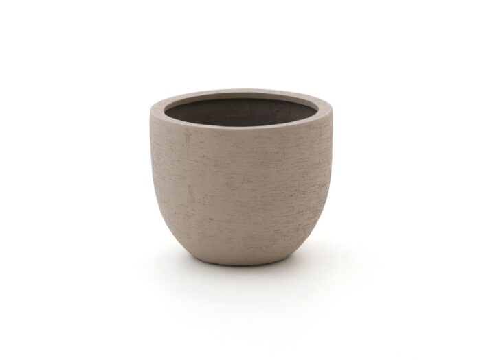 Luca Lifestyle + 10% kassakorting | Terreno New Egg Pot bloempot M ø45cm (h:38cm) – Taupe