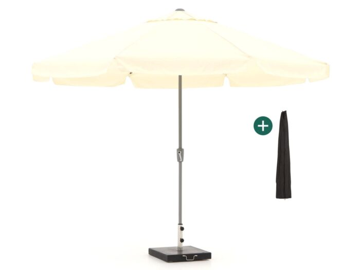 Shadowline Aruba parasol ø 350cm Laagste prijsgarantie! – Wit