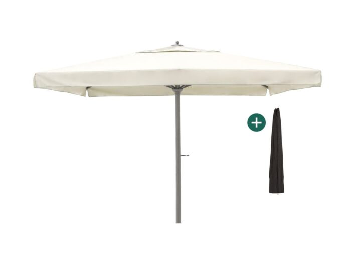 Shadowline Java parasol 400x400cm Laagste prijsgarantie! – Grijs