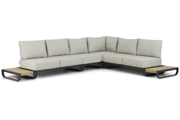 Lifestyle Garden Furniture Venice hoek loungeset 6-delig - Grijs-antraciet