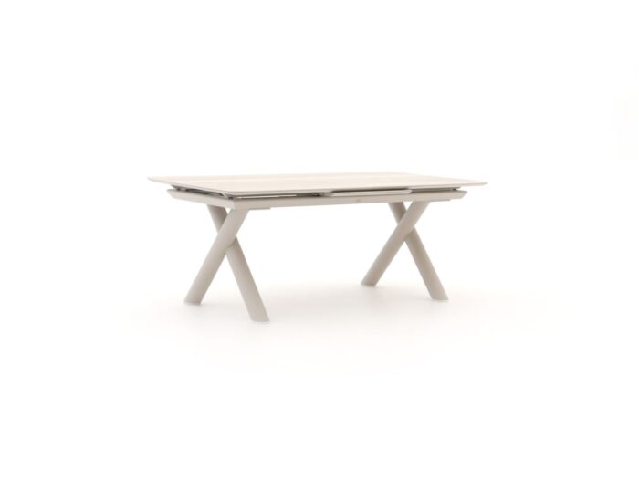 Bellagio tuinmeubelen Citadella dining tuintafel uitschuifbaar 200/260x100x76cm – Taupe