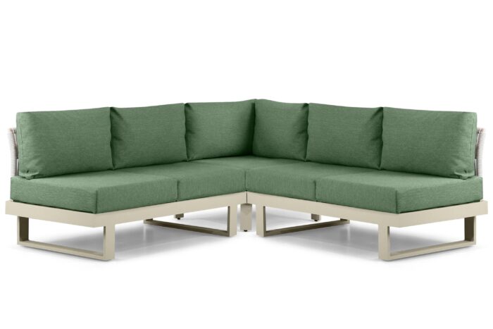 Lifestyle Garden Furniture Lorenzo hoek loungeset 3-delig – Taupe-naturel-bruin