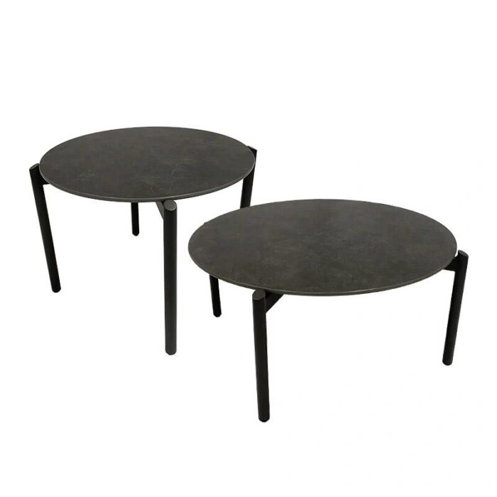 Buitengewoon de boet Trivento Salontafel Set – grijs
