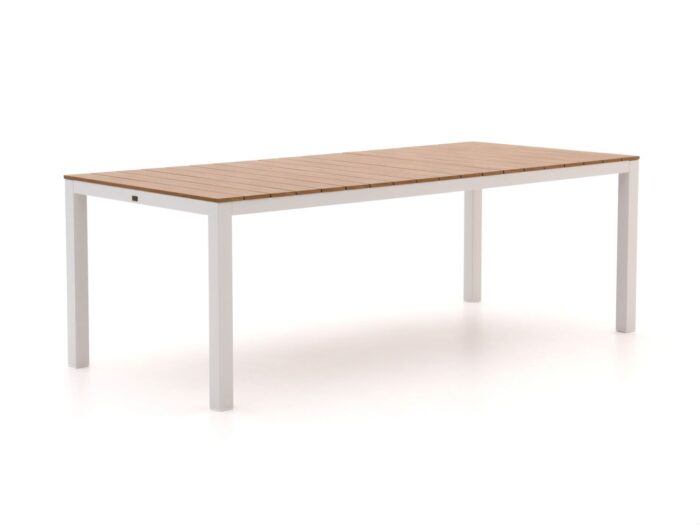 Bellagio tuinmeubelen Bellagio Fidenza dining tuintafel 220x100x75cm Laagste prijsgarantie! – Wit