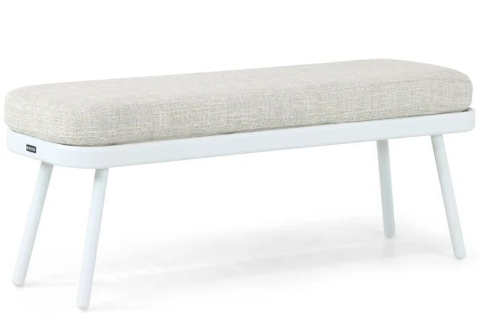 Lifestyle Garden Furniture Cordani/Boretti picknickbank 120 x 35 cm - Wit